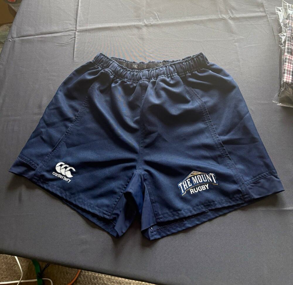 Canterbury The Mount Rugby Men's Navy Athletic Shorts